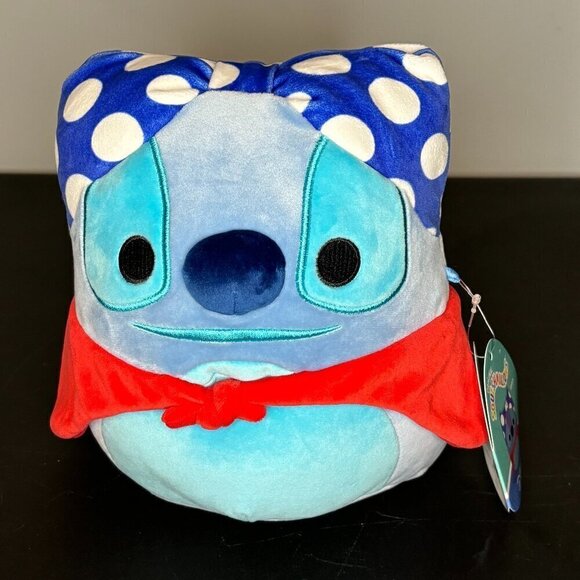 Disney Squishmallows - Stitch - Superhero Style - 8" - Picture 1 of 6